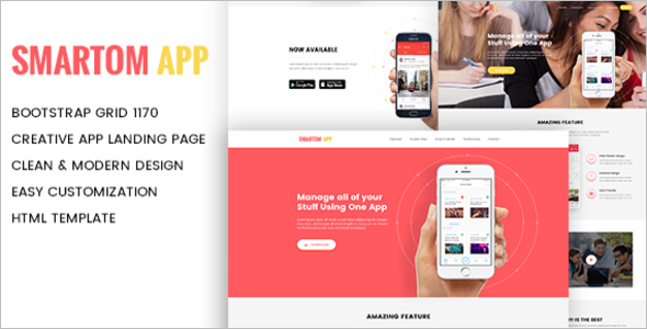 Parallax Web App Template