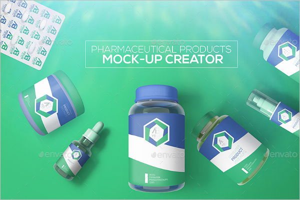 Pharmaceutical Products Mock-up