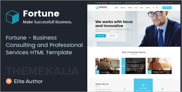 Premium Consultancy Business Website Template