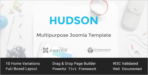 Premium High Responsive Joomla Template