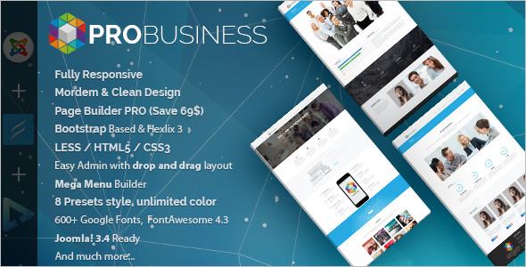 Professional Multi-Purpose Joomla Template
