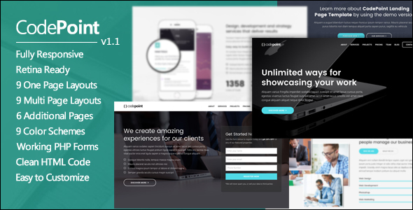 Responsive Corporate Business Theme