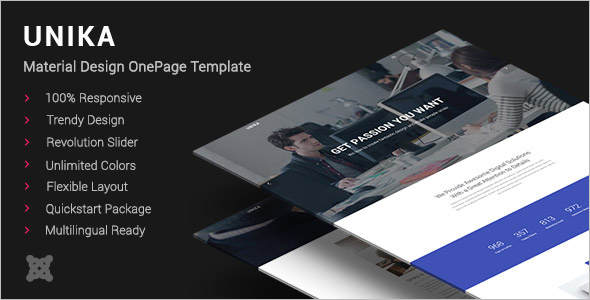 Responsive Design Joomla Template
