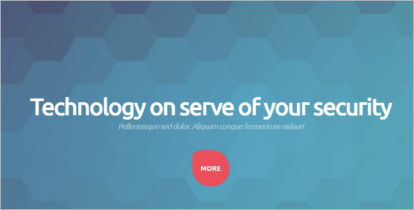 Security Technology WordPress Template