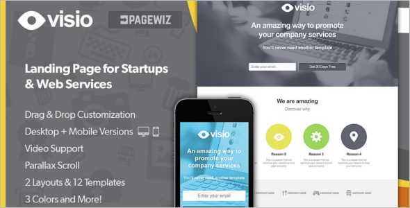 Start up Pagewiz Responsive Template