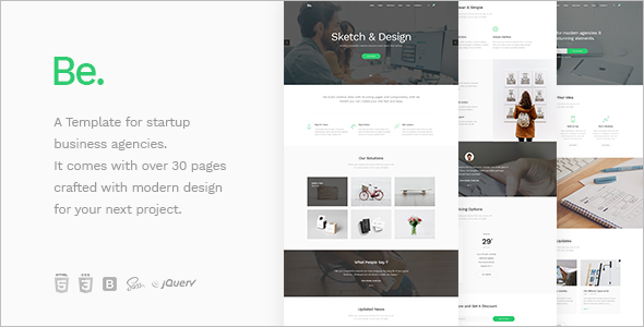 Startup Business Website Template
