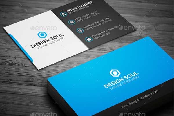 Stylish Cooperative Business Card