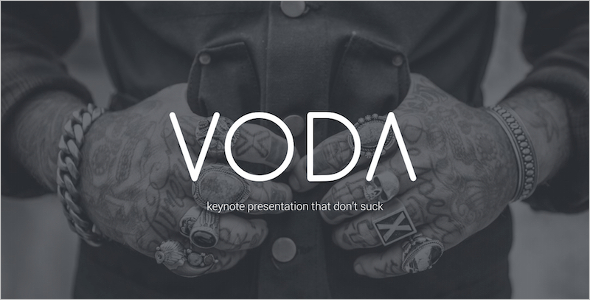 Voda Creative Modern Powerpoint Template