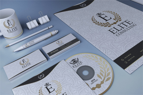 White Stationary Design Ideas
