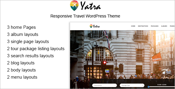 Yatra Google Slider Theme