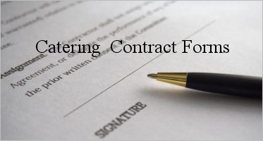 Catering Contract Form Templates