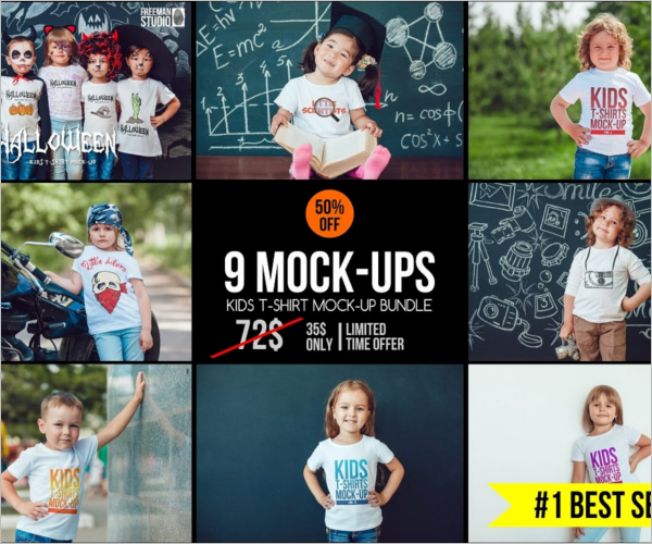 kids T Shirt Design Bandle