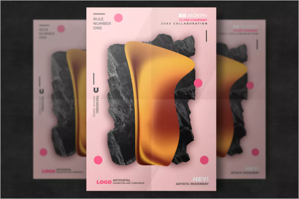 Abstract Design Poster Template