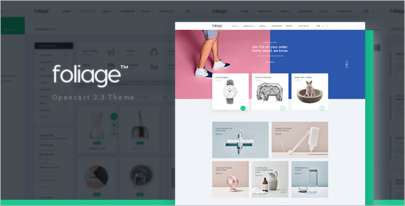 Advanced Opencart theme for Furniture
