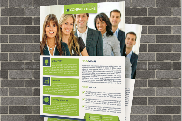 Advertising Business Flyer Template 1