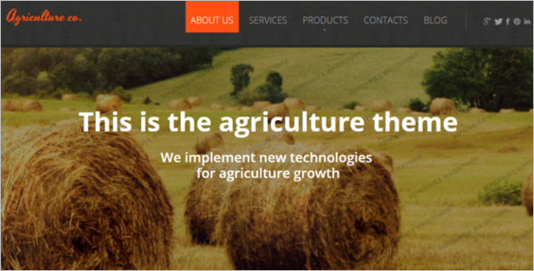 Agriculture Zen Cart Theme