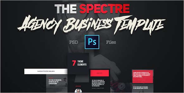 Ahency PSD Sketch Template