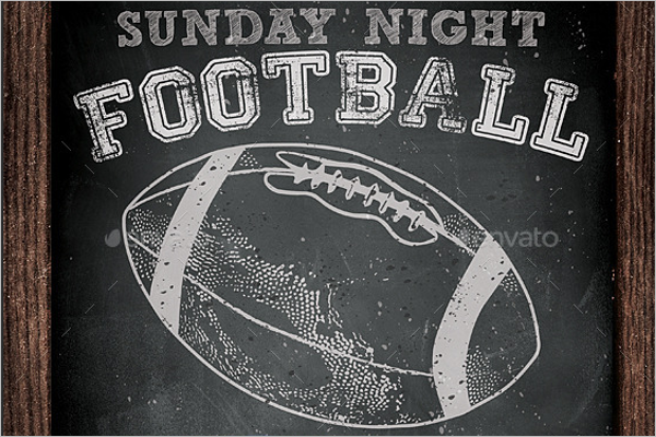 American Football Flyer Template