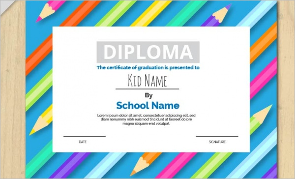 Kids Certificates Templates Free & Premium Templates