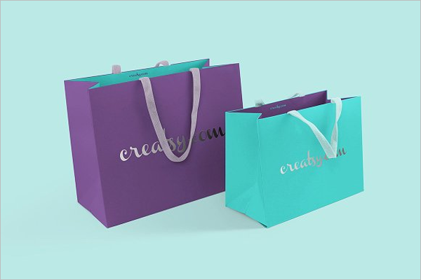 Bag Paper Mockup PSD
