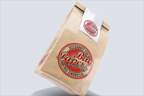 Bag Paper Mockup Template