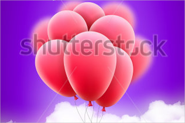 Balloon Poster Design
