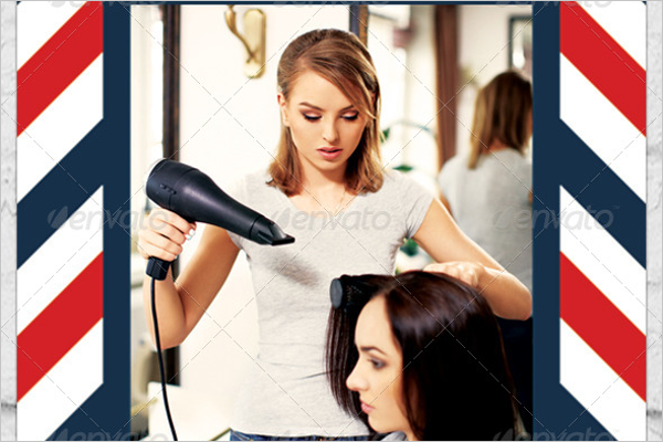 Beauty Barber Shop Flyer