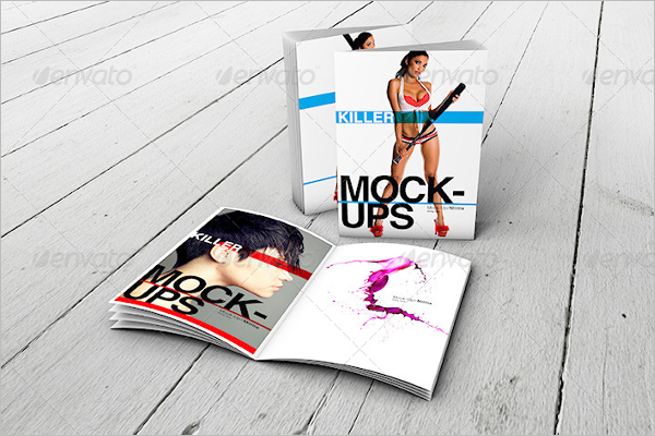 Best A4 Brochure Mock Up Template