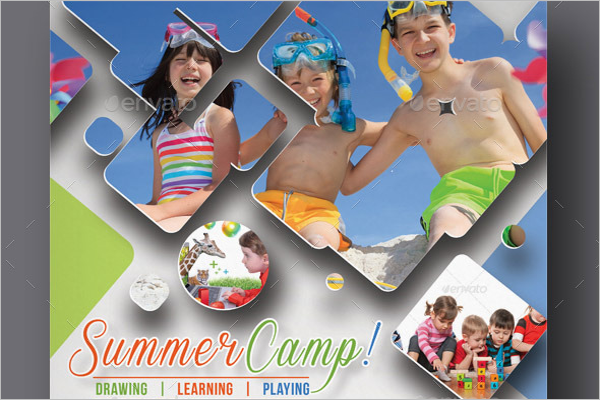 Best Summer Camp Flyer Design