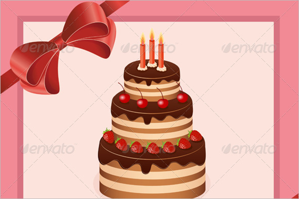 Best Wishes Greeting Card PSD