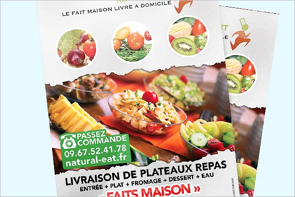 Bio Food Catering Flyer Design