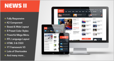 Blog & Magazine Joomla Templates