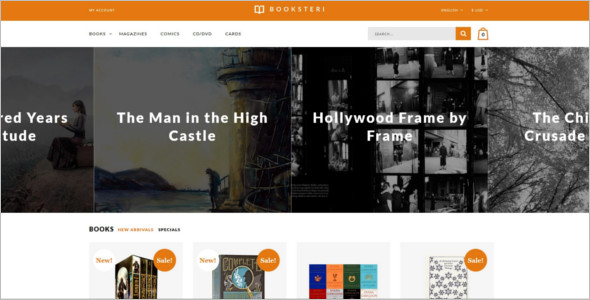 Book Store Responsive OpenCart Theme