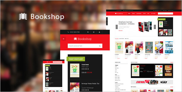 Bookshop Security Magento Template