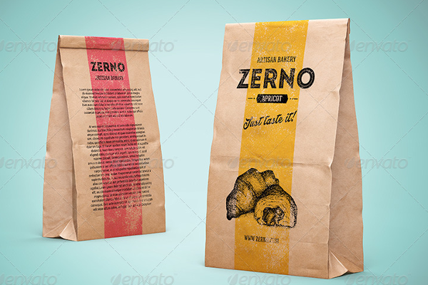Brown Paper Bag Design Â