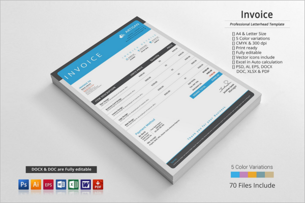 Business Invoice Proposal Template
