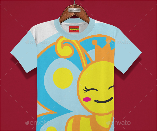 Butterfly Kids T-Shirt Design