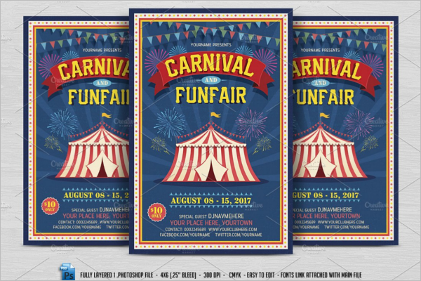 Carnival Fun Fair Flyer