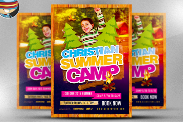 Christian Summer Flyer Template