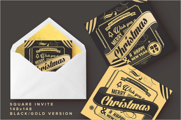 Christmas Card Flyer Design