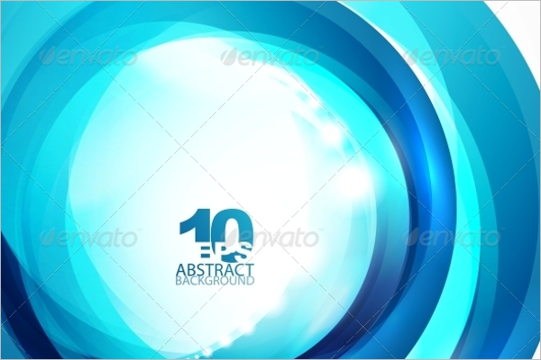 Circle BCircle Blue Wave Backgroundlue Wave Background