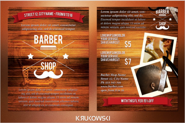 City Type Barber Shop Template