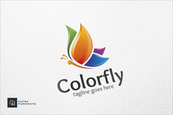 Colorfly Logo Template