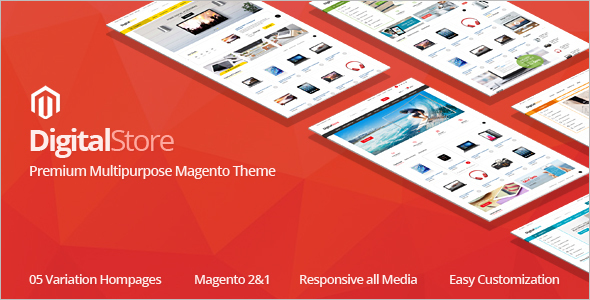 Colorful Megento Theme