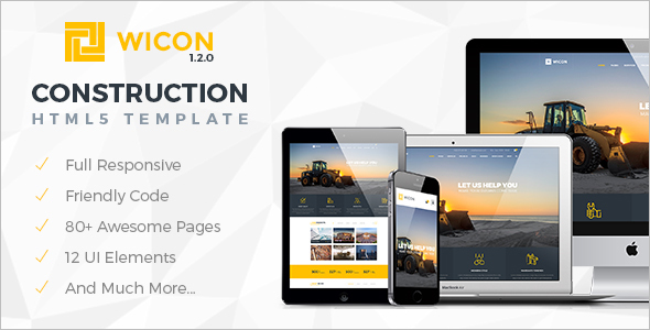 Construction & Building HTML Template