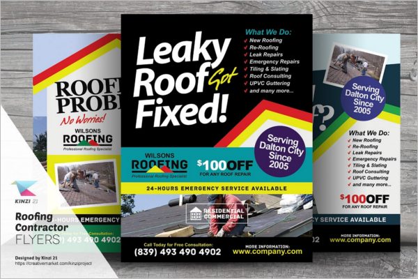 Contractor Flyer Templates