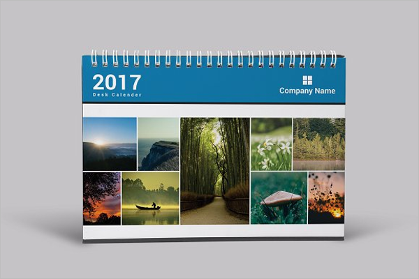 Corporate Desk Calendar Template