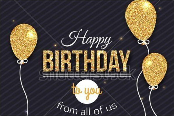Customizable Birthday Poster Design