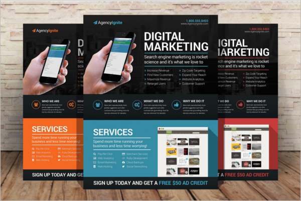 Digital Marketing Advertising Flyer