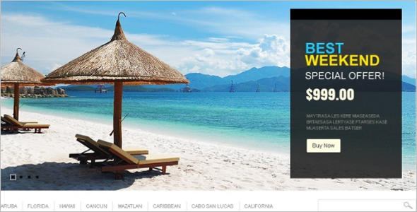Dream Travel Magento Theme